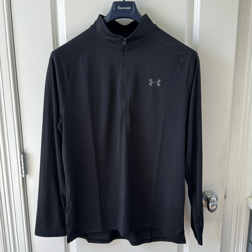 Under Armour Heat Gear 1/4 Zip Men’s Black XL